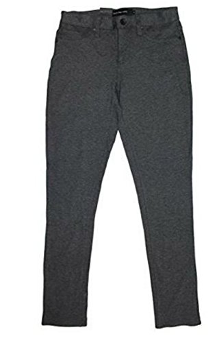 Calvin Klein Jeans Women's 5 Pocket Ponte Legging (10, Charcoal)