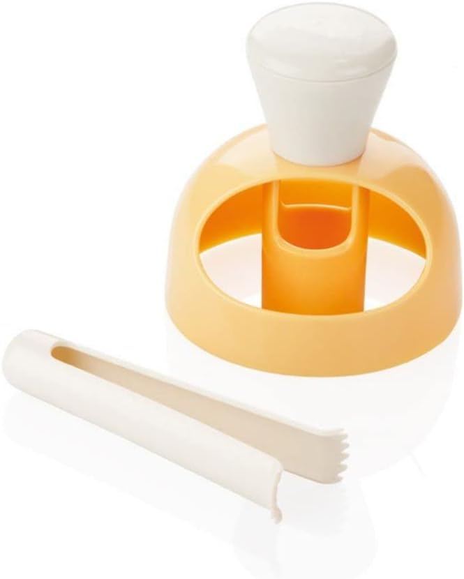 Doughnut Mould Bread Dough Maker Bakeware Plastic Kitchen Dessert Cake Decorating Tool(yellow)