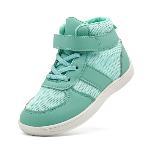 Generisch - Generisch Kids Sports Shoes for Boys Girls High Quality Training Wrestling Shoes Lightweight Durable Sneakers for Martial Arts Leisure, Light green, 5 UK