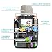 Matenf Car Organizer Back Seat with 9 Storage Pockets & 10″ Tablet Holder, 1Pack Seat Back Cover for Kids Toddlers, Kick Mats Protector, Keep Cars Vehicles Organized & Tidy, Travel Accessories