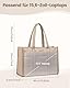 LOVEVOOK Laptoptasche Damen 15,6 Zoll, Groß Handtasche Shopper Puffer Tasche Arbeitstasche Aktentasche, Tote Bag Women Handbags Lehrertasche Schultasche Schultertasche für Uni Business Schule