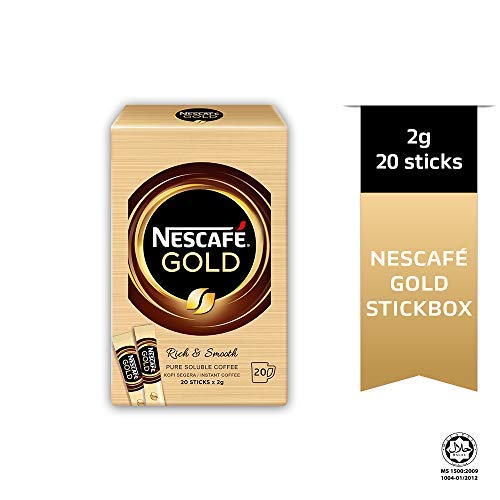 1 Pack Nescafe Gold Rich & Smooth Instant Coffee from Malaysia