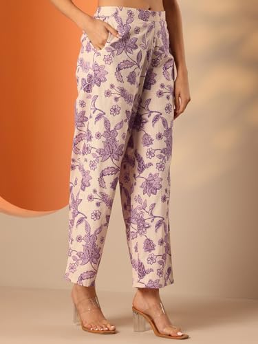Image of Libas Printed Viscose Rayon Co ords Set for Women | daily wear | casual wear | office wear