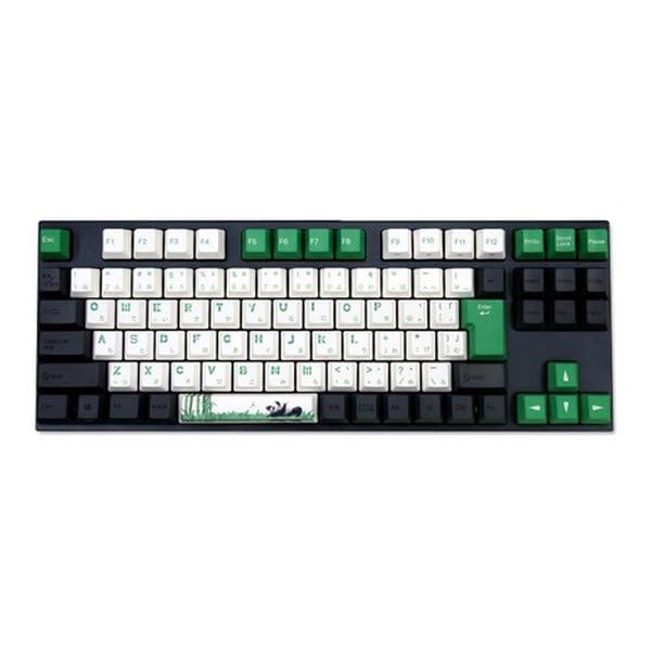 Amazon | Varmilo ゲーミングキーボード グリーン Panda R2 92 JIS