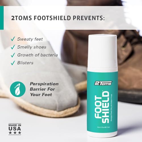 2Toms FootShield Desodorante para pies 3 onzas (Pack de 2) miniatura 3