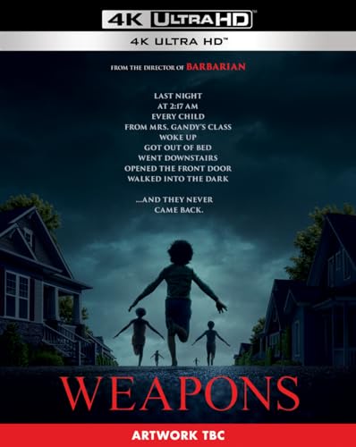 Weapons 4K Ultra HD evita la compresión del streaming con este blu-ray 2
