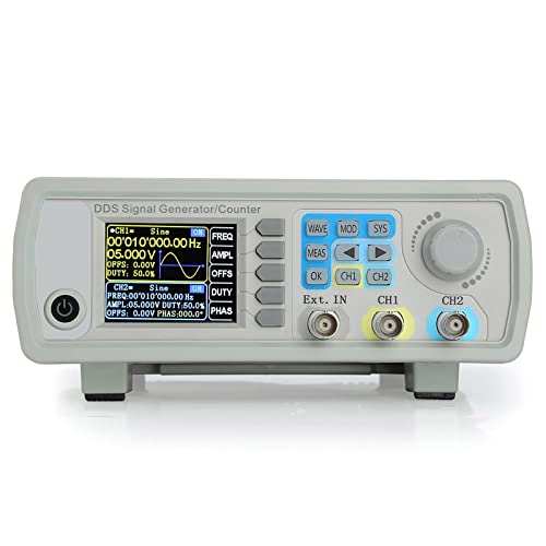 Koolertron GH-CJDS66 Upgraded 15Mhz Dds Signal Generator Counter,High Precision Dual-Channel Arbitrary Waveform Function Generator Frequency Meter 200Msa/S thumb #2