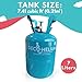 by DECOCHAMP Helium Tank - 7.41 Cu Ft Helium Tank for Balloons at Home Balloon Inflator for Party Decorations Up to 30 Balloons Helium Balloon Pump (1 Pack)