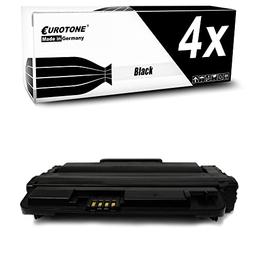 Toner Samsung ML2850 ML2851 par Eurotone | Pack de 4 cartouches pour imprimante laser