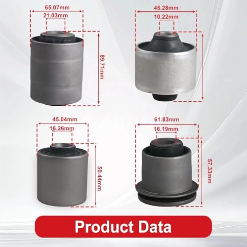 Bujes de control superior e inferior para Lexus LS600h 4863059125 dureza estructural OE 5