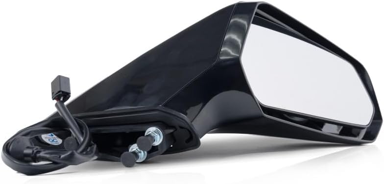 For Chevy Camaro 2010-2015 Door Mirror Passenger Side | Power | Non-Heated | Textured Black | Replacement For 92247438 | GM1321405