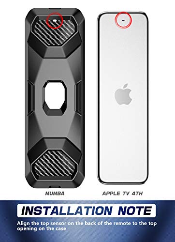Remote Case For Apple Tv 4Th Generation, Mumba Shock Resistant Silicone Remote Cover Case For New Apple Tv 4Th Gen Siri Remote Controller (Lanyard Included) #TOP2