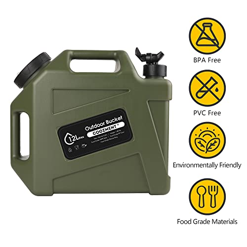 32-Gallon-12L-Portable-Water-Containers-with-Spigot-BPA-Free-Water-Jug-Military-Green-Water-Tank-Multifunction-Water-Storage-Containers-for-Camping-Outdoor-HikingEmergency-Stroage