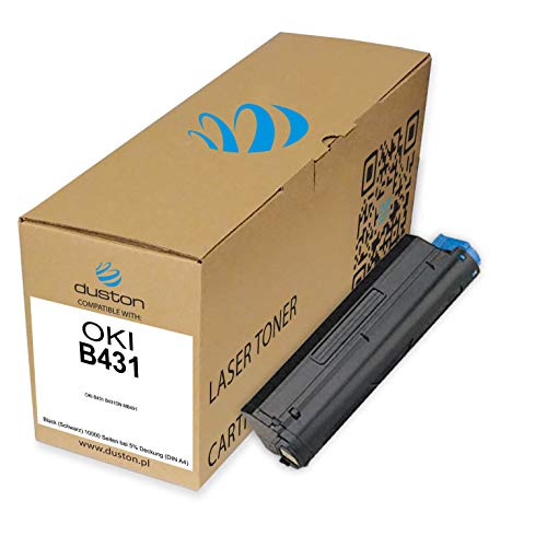 B431, 44574902 toner Duston nero compatibile con
