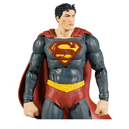 DC DIRECT - 3IN FIGURE WITH COMIC WV1 - SUPERMAN (REBIRTH), Multicolor, 7 inches - Image 2