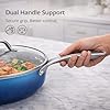 Alpine Cuisine 11-Inch Aluminum Forged Sauté Pan – Gray Ceramic Nonstick Coating, Deep Cooking Skillet with Lid & Stainless Steel Handles, Even Heat Distribution for Sautéing, Frying & Everyday Meals #5