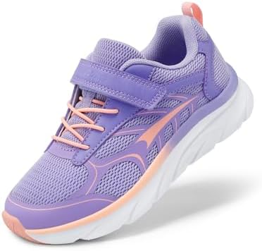 DREAM PAIRS Kids Tennis Shoes Sneakers for Girls Boys Athletic Running Shoes Lightweight Breathable Shoes