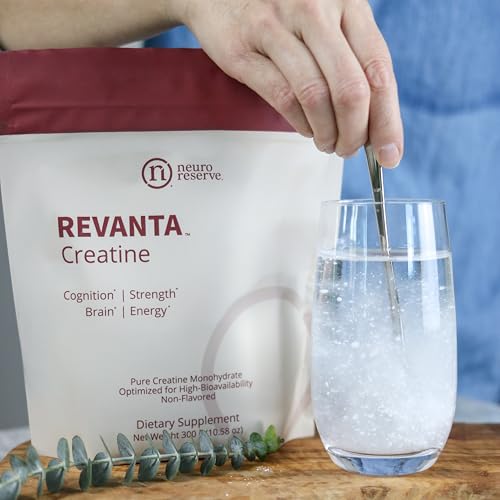 REVANTA Creatine Monohydrate Powder Cognitive & Lean Muscle Support Supplement for Women, Men Cellular Energy for Memory, Focus, Strength & Healthy Aging Professional Grade, Unflavored (300 Grams) - Image 5