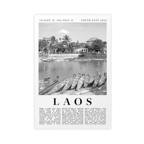 Toile bateau au Laos pour créer une ambiance zen dans votre chambre