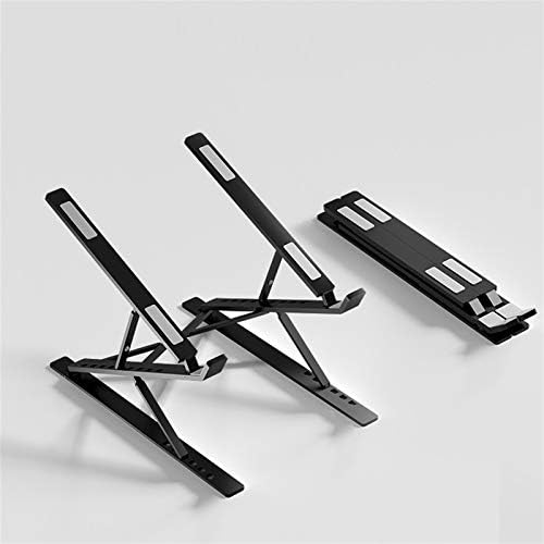 WOCOYOZJ Laptop Stand Adjustable Laptop Stand Base Laptop Desk Stand Laptop Stand Portable Laptop Stand Tablet Stand Color Black
