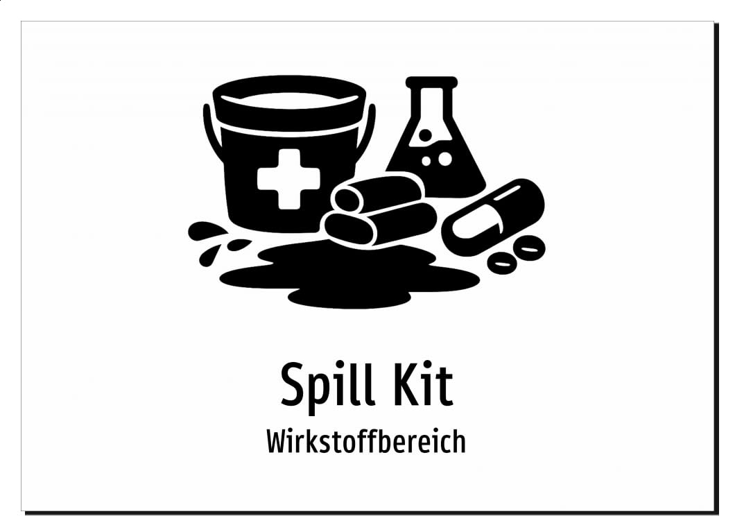 43174-DE-S-06 | Spill Kit - Wirkstoffbereich