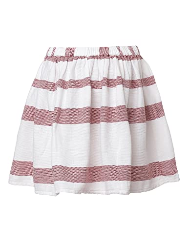Image of oxolloxo Denim Printed Cotton meld Girl Skirt