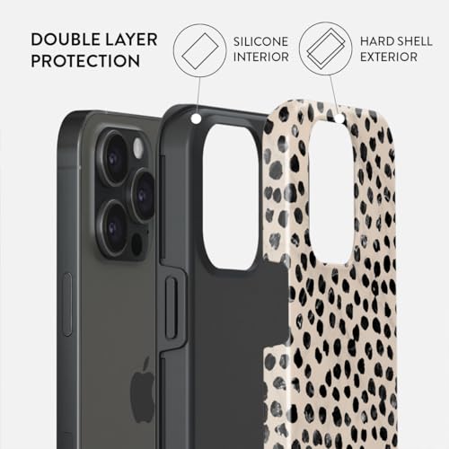 BURGA Unisex Phone Case for iPhone 15 Pro – Dual-Layer Hybrid Design with Shock-Absorbing TPU & Durable Exterior, Scratch-Resistant Finish and Raised Bezel Edge for Screen Protection & Daily Use by BURGA - Used condition - Image 2