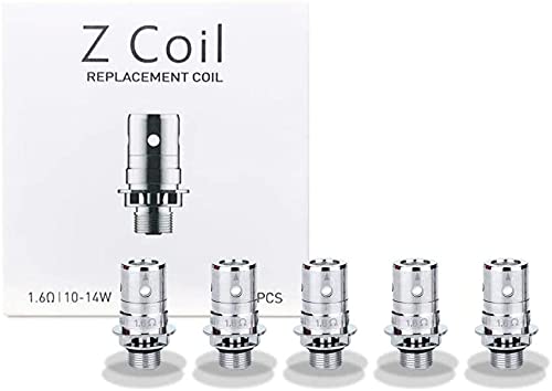 INNOKIN Zenith Replacement Coils 1.6Ω Zlide Tank Coils 1.6ohm for Cool Fire Mini Zenith Pro D22 Adept Kroma R Zlide Tube Kroma-A Zenith Starter Kit Pack of 5