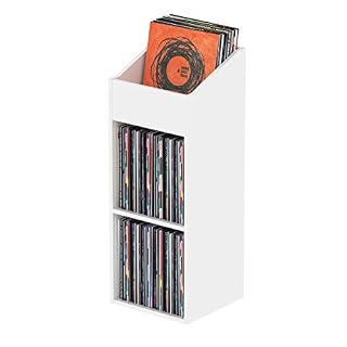 Reloop Glorious Record Rack 330 white – station vinyle avancée avec une disposition en deux parties, peut contenir jusqu… - Les Beatles, Paul McCartney, John Lennon, RIngo Starr, George Harrison
