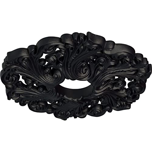 Image of Ekena Millwork CM19ORSGS Orrington Ceiling Medallion, Steel Gray
