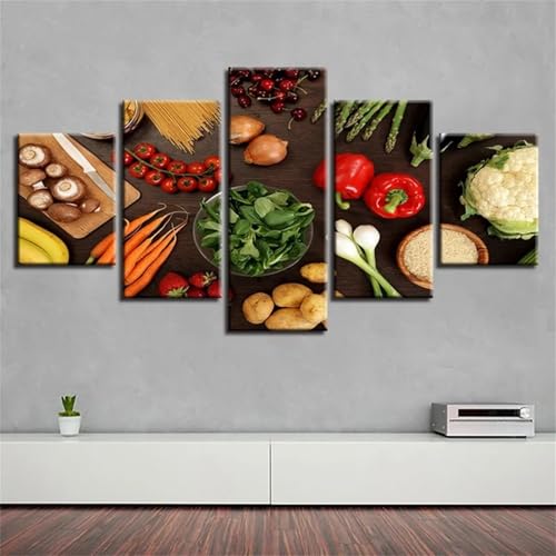 Puzzle Stitch Diamant Art Cuisine 225x113cm pour habiller un grand mur vide