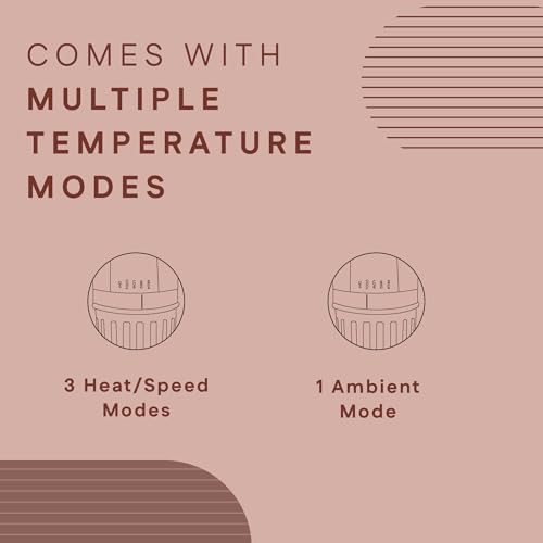 Image of WINSTON 3 in 1 Hair Styling Blow Brush Grey - Blow Dryer, Curling Iron, & Volumizing Brush with Adjustable Heat Versatile Hair Tool - 1 Year Warranty (Grey)