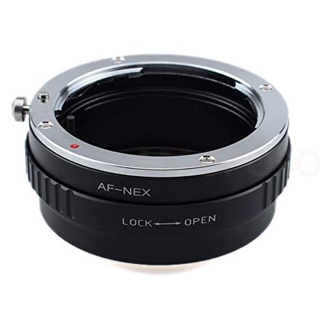 AMOPOFO AF to NEX Adapter for Sony Lenses Cover