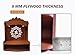 DIVOKAH® Beautiful Wooden Pooja Mandir for Home/Temple for Home and Office/Puja Mandir/Puja Stand/Pooja Mandapam with LED Spot Light (8 MM Plywood Thickness) (WDN LED OMFLV)