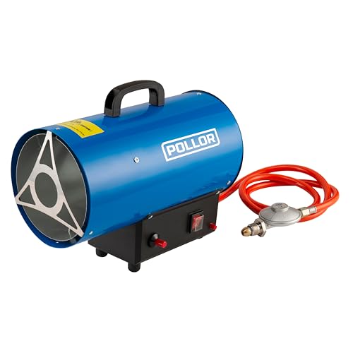 POLLOR 15kW Propane LPG Gas Space Heater Garage Workshop Fan Heater
