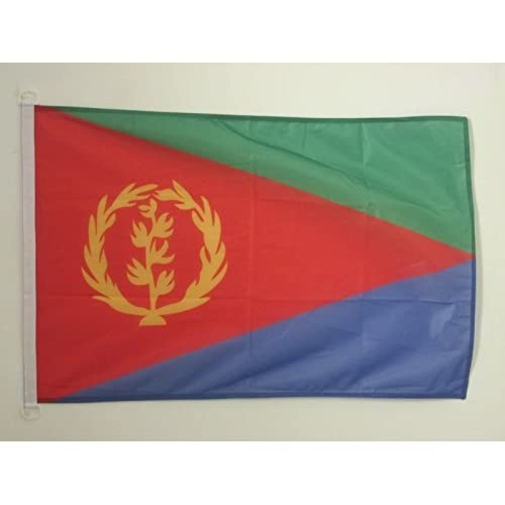 AZ FLAG Bandera Nautica de España Sin Armas 45x30 cm - Pabellón de Conveniencia Española Sin Escudo 30 x 45 Cm, Bandera de Barco con anillas — view 26