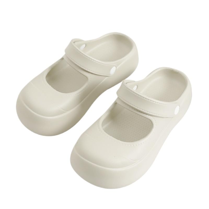 Summer girly slippers for outdoor wear thick-soled home EVA beach slippers for women