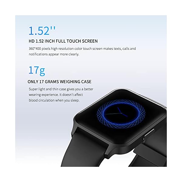 TouchElex-Smart-Watch-for-Android-Phones-and-iOS-Compatible-iPhone-Samsung-Men-Women-152-HD-Screen-Oxygen-Monitor-Heart-Rate-Monitor-IP68-Waterproof-Smartwatch-Fitness-Tracker-Fitness-Watch TOUCHELEX Smart Watch for Android Phones and iOS Compatible iPhone Samsung Men Women HD Screen Oxygen Monitor Heart Rate Monitor IP68 Waterproof Smartwatch Fitness Tracker Fitness Watch