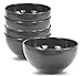 Reston Lloyd 73110 Melamine Bowl Set44; Charcoal - 6 Piece