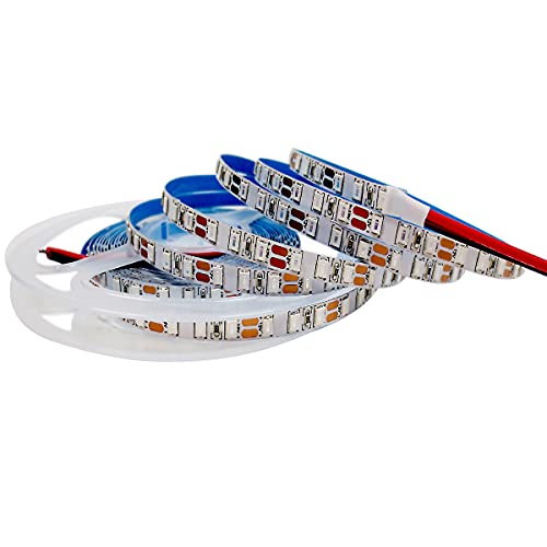 Tira de LED Azul 12V 5mm 16.4ft 600 LEDs SMD 2835 miniatura 2