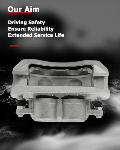 Image of cciyu 18B5054 Front Brake Caliper w /Bracket For Dodge For Dakota /For Ram 1500,For Ram For 1500 /For 1500 Classic(Only Fit Front Right); For Chrysler For Aspen,For Dodge For Durango(Only Fit Front Left)