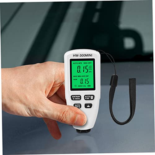 Medidor digital de grosor de pintura para autos miniatura 5
