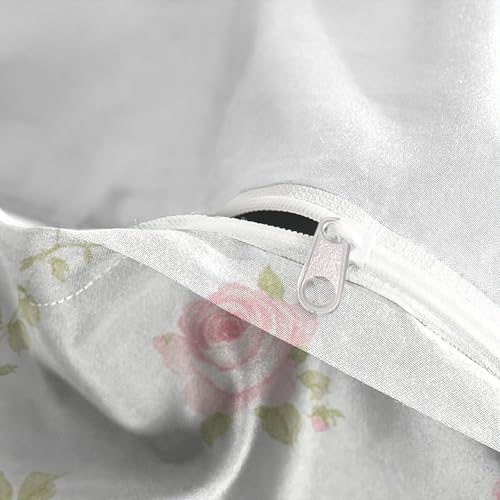 Parure de lit microfibre marbre rose de luxe Super King - 8