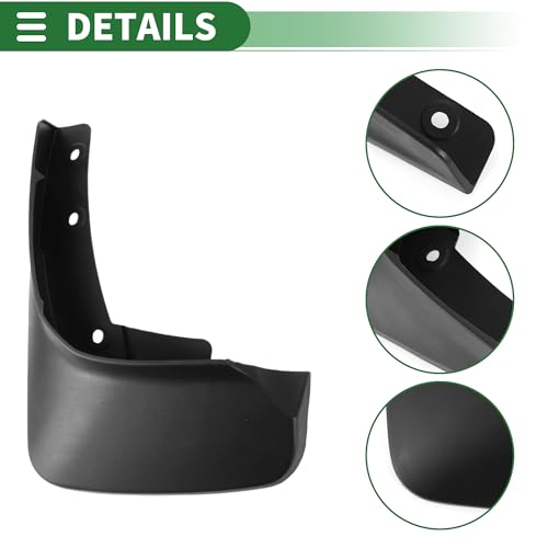 Image of Motoforti Mud Flaps Splash Guards Mud Guards for Ford EDGE PLUS 2021 W /Mount Accessories