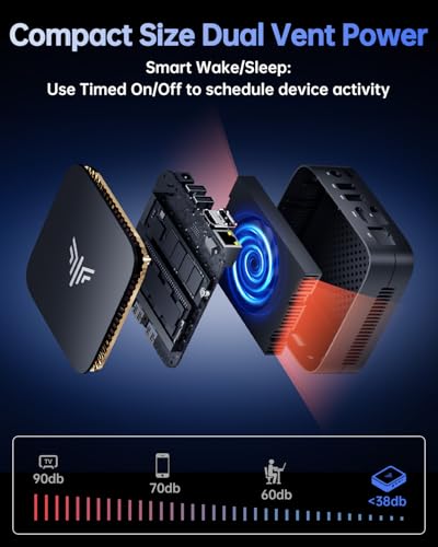 image for KAMRUI Essenx E1 Mini Computer with N150 Processor, 16GB DDR4 512GB M.