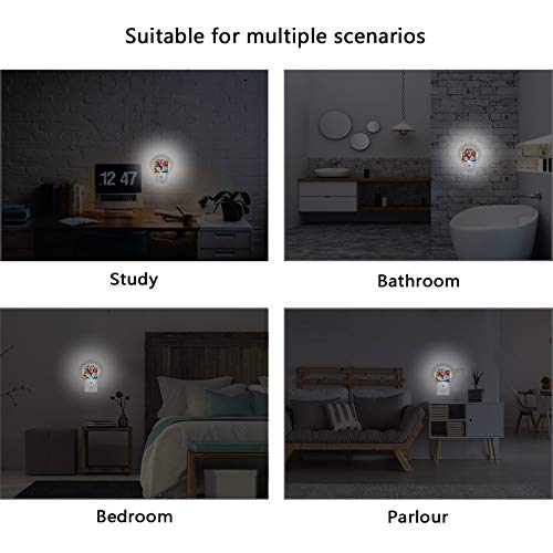 Jstel Cat Night Light Plug Into Wall,2 Pack Plug-In Led Nightlights With Dusk To Dawn Sensor,Cat Nightlight Perfect For Bathroom Kitchen And Hallway #TOP5