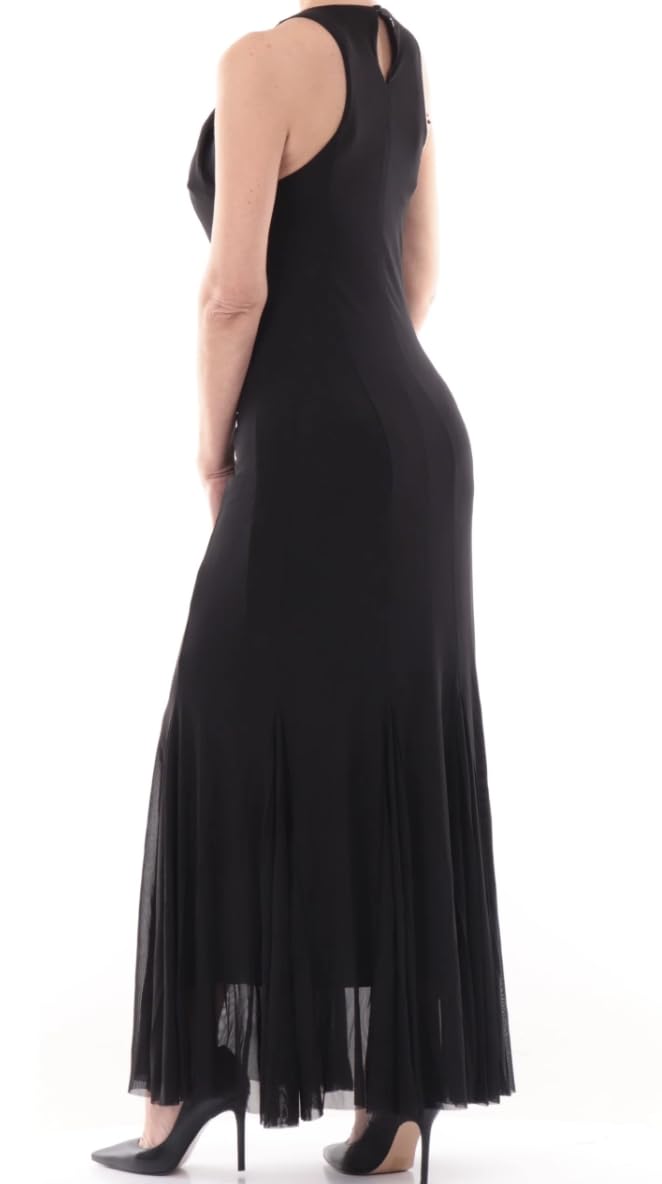 Guess SL Serafina Mesh Long Dress Abito Casual Donna