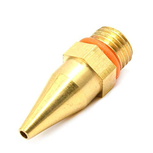 Preisvergleich Produktbild 1 STÜCK Heißschmelzklebepistolen Düsen Heißklebepistolen Düsen Heißschmelzklebstoff Heißschmelzklebepistolenmund Universal-Runddüse - Gold