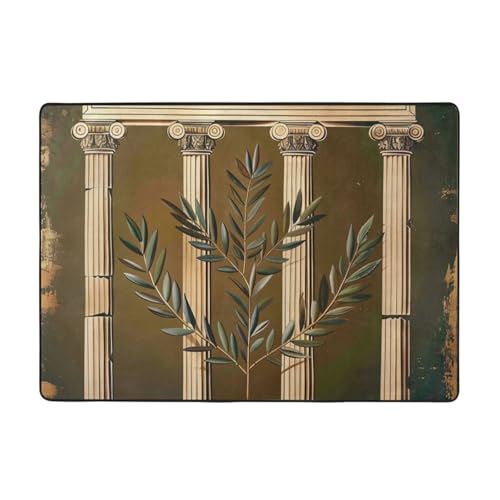 Tapis de sol bâtiment antique pour protéger un parquet usé - 2