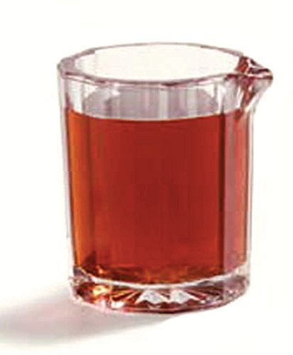 Jarro de jarabe, jarra transparente para cocina, hogar y restaurante, plástico, 2.1 onzas, transparente 7